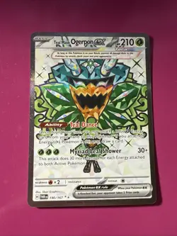 Teal Mask Ogerpon EX 190/167 Full Art NM/M Twilight Masquerade Pokemon Card - Image 1