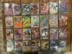 Pokemon Card lot of 28 Full Art, Holos, Multiple Sets - Image 1