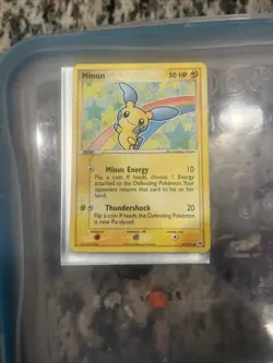 Pokemon EX Hidden Legends Minun Card 67/101 Non-Holo NM/MINT - Image 1