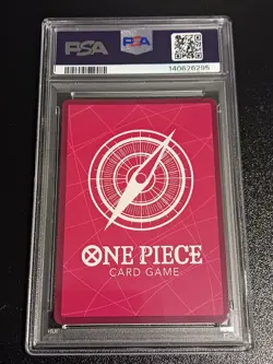 2025 Silvers Rayleigh OP12-001 English Alt Art Leader One Piece Card PSA 10 - Image 4