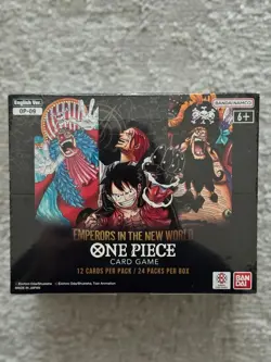 One Piece Card Game OP-09 Emperors in the New World Booster Box English | SEALED - Image 1
