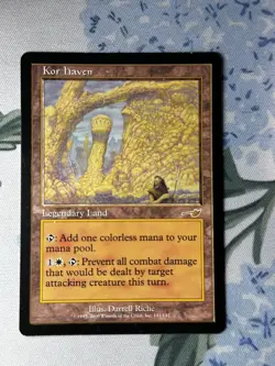 MTG, Kor Haven Lightly Played 141 Nemesis Regular - Image 2
