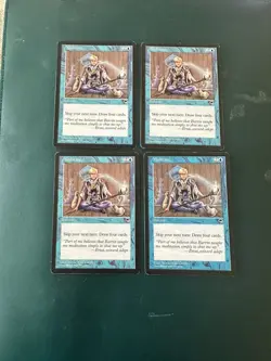 4 MtG Meditate: Tempest LP ACTUAL PHOTOS! - Image 1