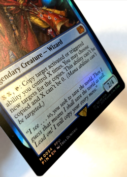 MTG Gogo, Master of Mimicry (Foil) Final Fantasy 54 FFVI FF6 NM - Image 2
