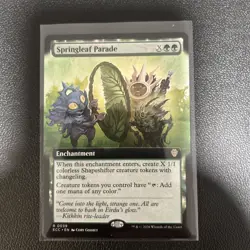 Springleaf Parade (Extended Art) Commander: Lorwyn Eclipsed Regular - Image 1