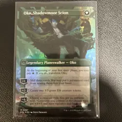 Oko, Lorwyn Liege (Borderless) Lorwyn Eclipsed Foil - Image 3