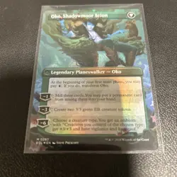 Oko, Lorwyn Liege (Borderless) Lorwyn Eclipsed Foil - Image 4