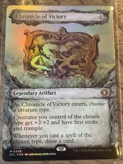 Chronicle of Victory (Showcase) Lorwyn Eclipsed Foil - Image 1