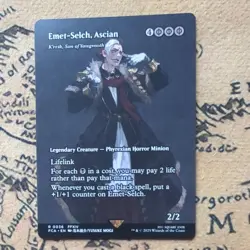 MTG - Emet-Selch, Ascian / K'rrik, son of Yawgmoth - Final Fantasy (FIN) - Image 1