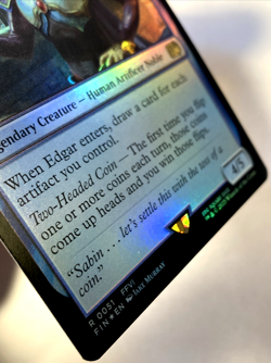 MTG Edgar, King of Figaro (Foil) Final Fantasy 51 FFVI FF6 NM - Image 2