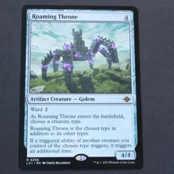 Roaming Throne 258 MTG The Lost Caverns of Ixalan Rare NM - Image 1