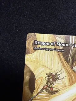 1x Dragon of Mount Gulg (Ancient Copper Dragon) ~~ Borderless NM-Mint, English - Image 2