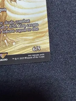 1x Dragon of Mount Gulg (Ancient Copper Dragon) ~~ Borderless NM-Mint, English - Image 4