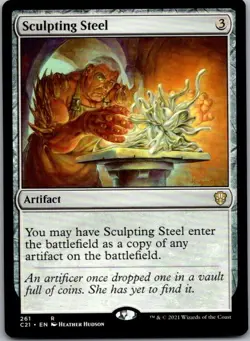 Sculpting Steel - Commander 2021 C21 261 NM - Image 1