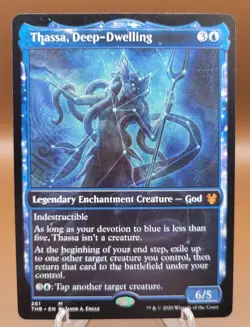 SHOWCASE Thassa, Deep-Dwelling x1 MTG Theros Beyond Magic Near Mint NM English - Image 1