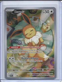 Eevee 173 Sv: Scarlet & Violet Promo Holo Pokemon Card NM - Image 1