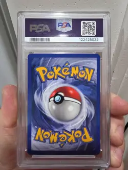Pokemon TCG Machamp Holo Rare 1st Edition Base Set PSA 9 Mint - Image 2