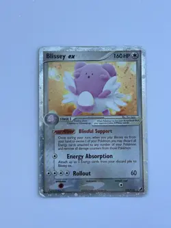 Blissey ex 101/115 EX Unseen Forces Pokemon Card Holo Foil Rare - Image 1