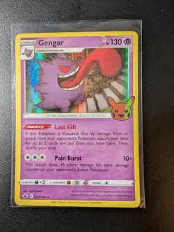 Pokemon - Gengar 57/198 Trick or Trade Chilling Reign Holo Rare 2021 NM - Image 1