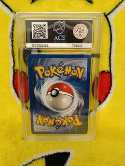 Pokemon Base Set 1999 Ninetales 12/102 Ace Graded 7 Near Mint Holo - Image 3