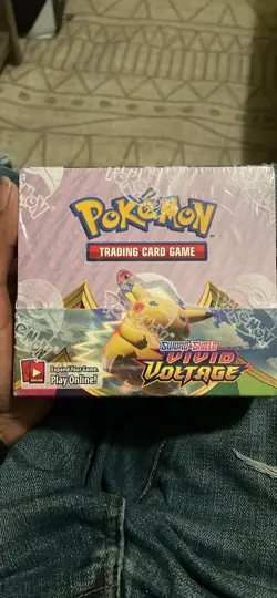 Pokemon Sword and Shield Vivid Voltage Booster Box 36 Packs - Factory Sealed Box - Image 1
