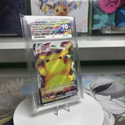 ACE 10 Gem Mint Pokemon SWSH062 Pikachu VMAX Celebrations Figure Collection - Image 3