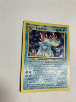 Pokemon Feraligatr 4/111 Neo Genesis Unlimited Holo NM - Image 3