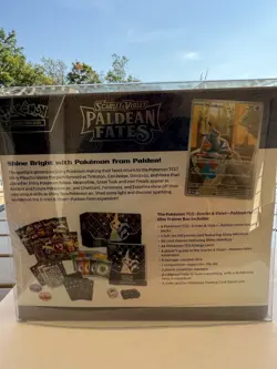 POKEMON ELITE TRAINER BOX PALDEAN FATES ETB - NEW - Sealed With Case - Image 2