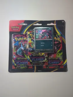 Pokemon Phantasmal Flames - Sneasel 3-Pack Booster Blister Factory Sealed - Image 1
