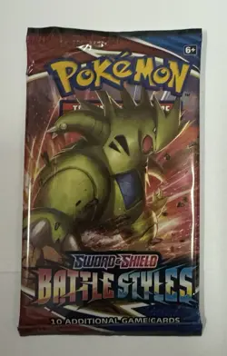 Pokemon TCG Sword and Shield, BATTLE STYLES, Factory Sealed, New Package! - Image 3