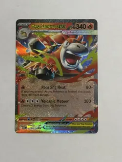 Pokemon TCG - Mega Camerupt ex 022/132 Me01: Mega Evolution Holo NM - Image 1