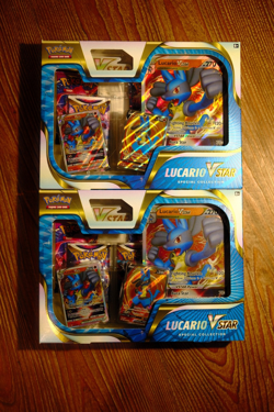 Pokemon TCG Lucario VSTAR Special Collection Box Sealed - Image 1