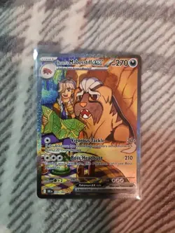 Pokemon TCG Arven's Mabosstiff EX 235/182 Sv10: Destined Rivals Rare - Image 2