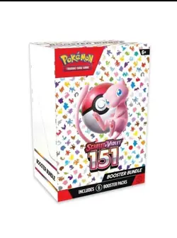 Pokemon TCG Scarlet & Violet 151 Booster Bundle (6 Packs) - Brand New & Sealed - Image 1