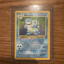 Pokemon TCG Base Set 2 Blastoise Holo 2/102 - Image 1