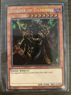 Invader Of Darkness - IOC-EN111 - Secret Rare - NM - Yugioh Anniversary Edition - Image 1
