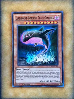 Yugioh Earthbound Immortal Chacu Challhua LC5D-EN149 Super Rare 1st Ed NM - Image 1