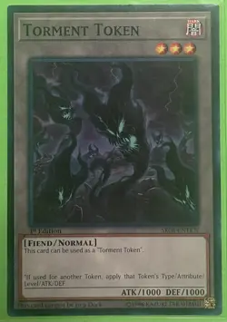 Torment Token Yugioh LP SR06-ENTKN - Image 1