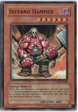 Yugioh - Inferno Hammer (Capsule Monster Coliseum) CMC-EN002 Limited - Yu-Gi-Oh! - Image 1