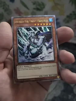 YuGiOh MOBIUS THE FROST MONARCH Quarter Century Secret Rare RA03-EN142 - Image 1