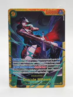 Dracule Mihawk OP14-119 SEC The Azure Sea's Seven ONE PIECE Card Game English - Image 1