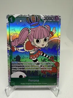 Perona OP12-034 SR Legacy Of The Master English One Piece CCG - Image 1