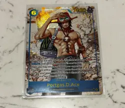 OP13-119( Carrying On His Will) Portgas D Ace SEC (One Piece TCG) ENGLISH - Image 1