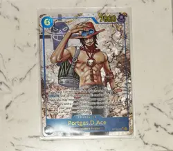 OP13-119( Carrying On His Will) Portgas D Ace SEC (One Piece TCG) ENGLISH - Image 3