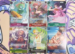 One Piece TCG-The Azure Sea's Seven Dash Pack COMPLETE SET-Promo-NM - Image 1