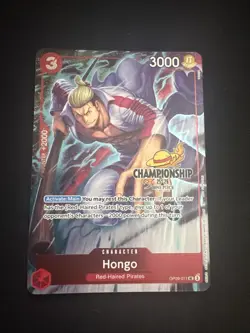 One Piece TCG Hongo OP09-011 Championship Celebration Pack 25-26 Stamped - Image 1