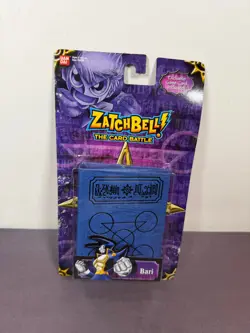 Zatch Bell The Card Battle Gathering Storm BARI SPELL BOOK 2006 Bandai TCG - Image 1