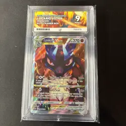 Pokemon TCG Lucario VSTAR SWSH291 Holo Promo Card Mint Ace 9 - Image 1