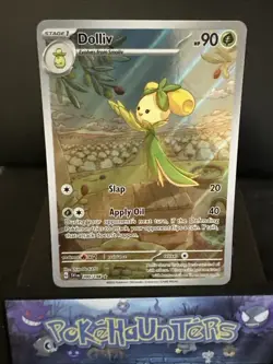 Pokemon Card Dolliv 200/198 Scarlet & Violet Base Illustration Rare Near Mint - Image 1