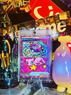 Pokemon TCG Mew Gold Star Hand draw DIY Master ball Energy Card ⭐ - Image 3